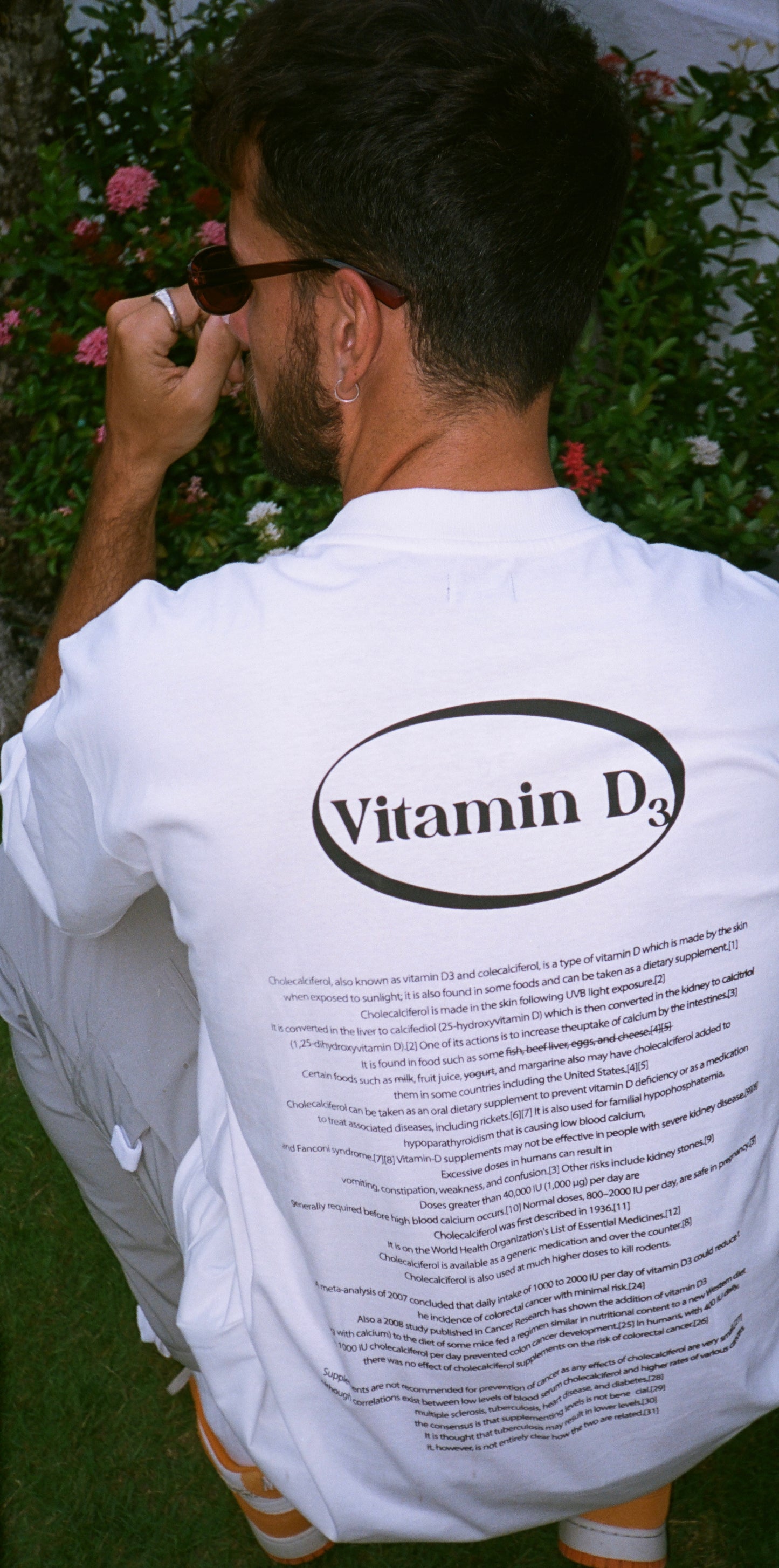 ISEEGHOSTS oversized T-Shirt unisex Vitamin D3 Affirmation Wear unisex I see ghosts