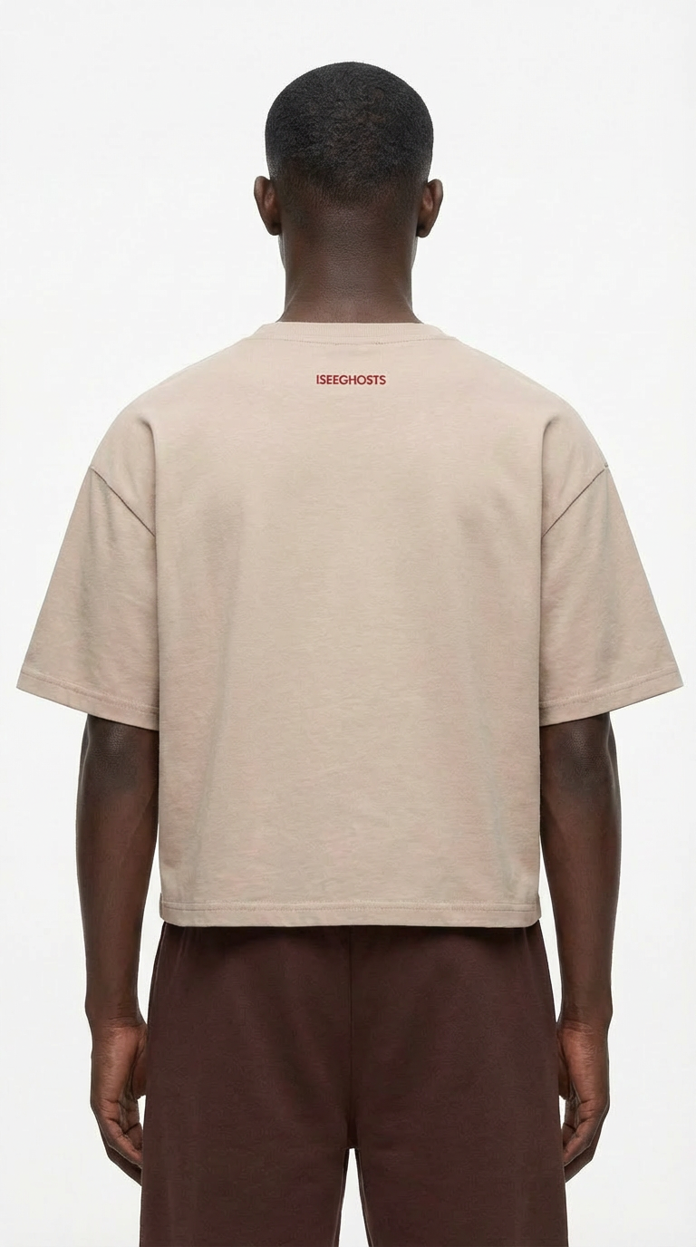THE BOXY TEE "ISEEGHOSTS"