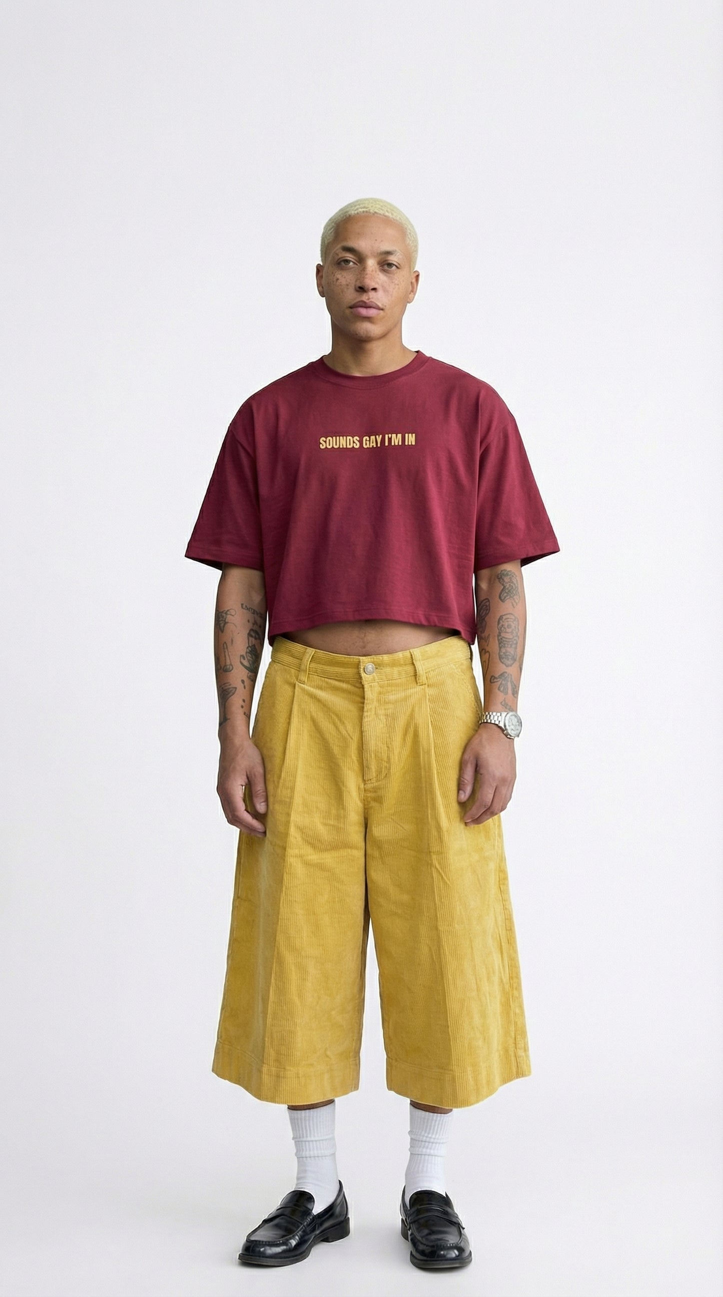THE BOXY TEE "SOUNDS GAY I'M IN"